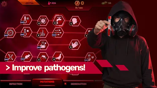 Gameplay screenshot 4 from Patient Zero: Plague game - Simulation game